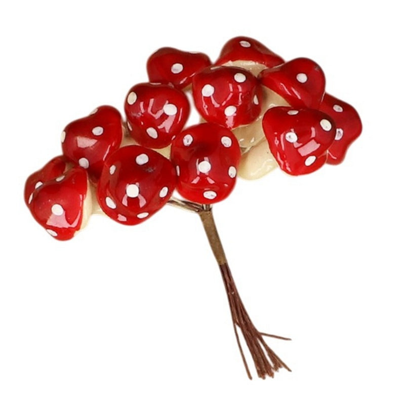 Gisela Graham Red Toadstool Bunch 41470 front