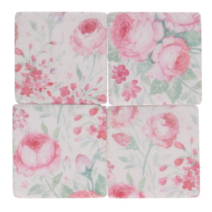 Gisela Graham Rose Garden Resin Coaster 33715 selection