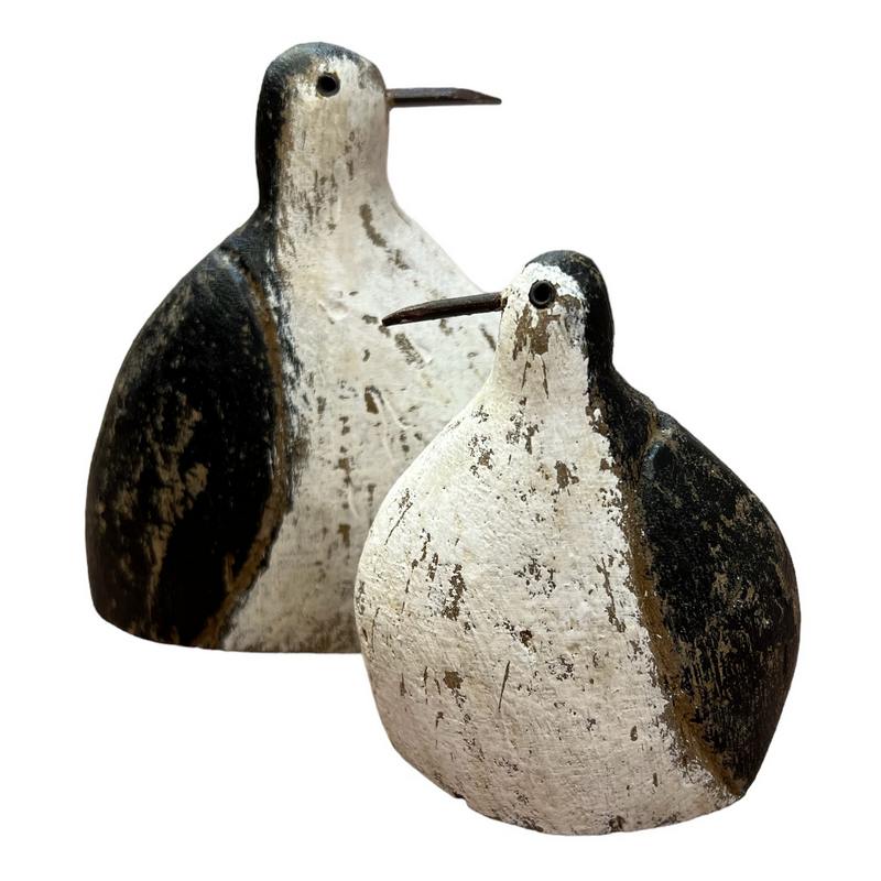 Gisela Graham Rustic Wood Stout Bird Ornament selection