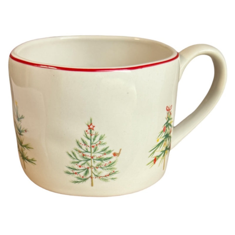 Gisela Graham Scandi Trees Stoneware Mug 32296 main