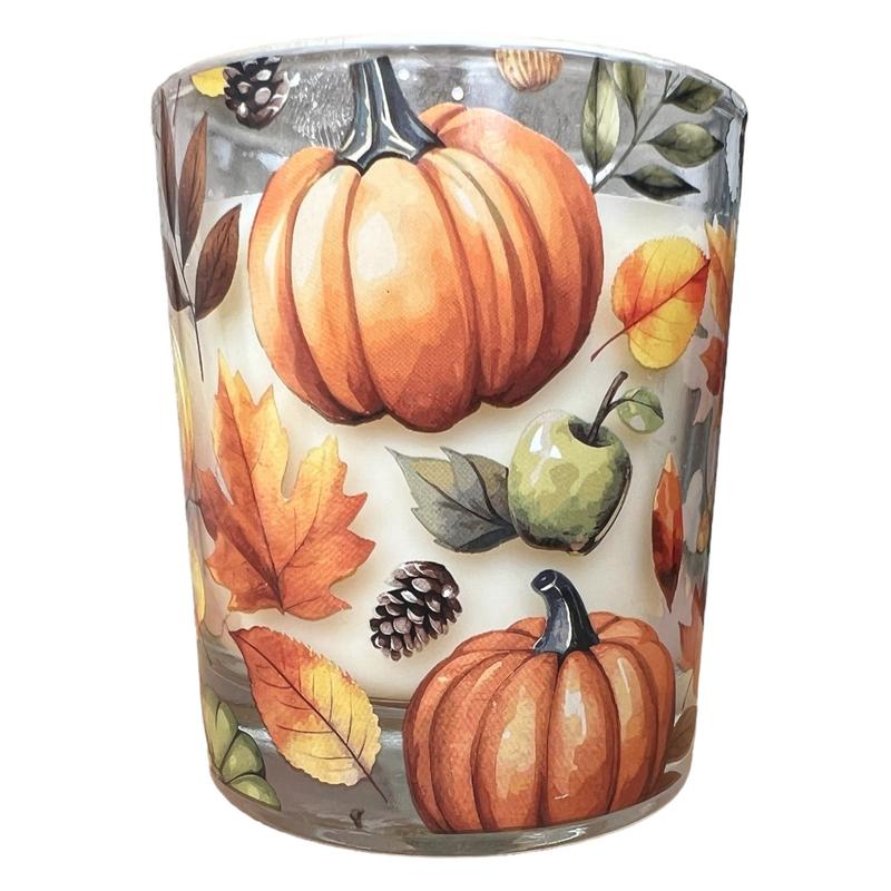 Gisela Graham Spiced Pumpkin and Patchouli Boxed Candle 51852 front
