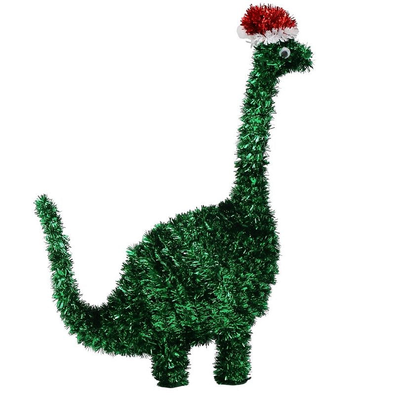 Gisela Graham Tinsel Brachiosaurus Ornament 36525 main