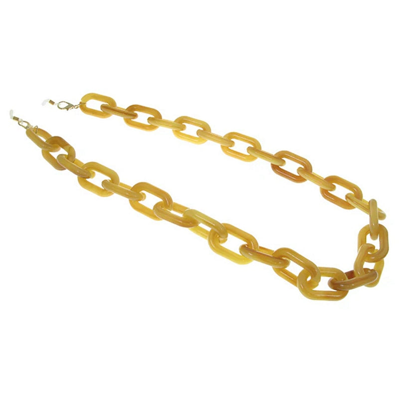 Goodlookers Glasses Chain Chunky Oval Honey GX1065HNY