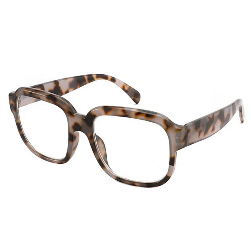 Goodlookers Reading Glasses Pedro White Tortoiseshell GL2337WHT side