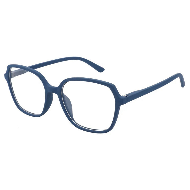 Goodlookers Reading Glasses Studio Matt Navy Blue GL2339 side