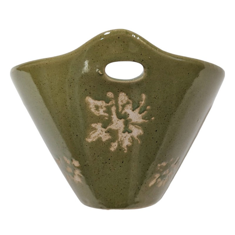 Green Floral Bowl Small side