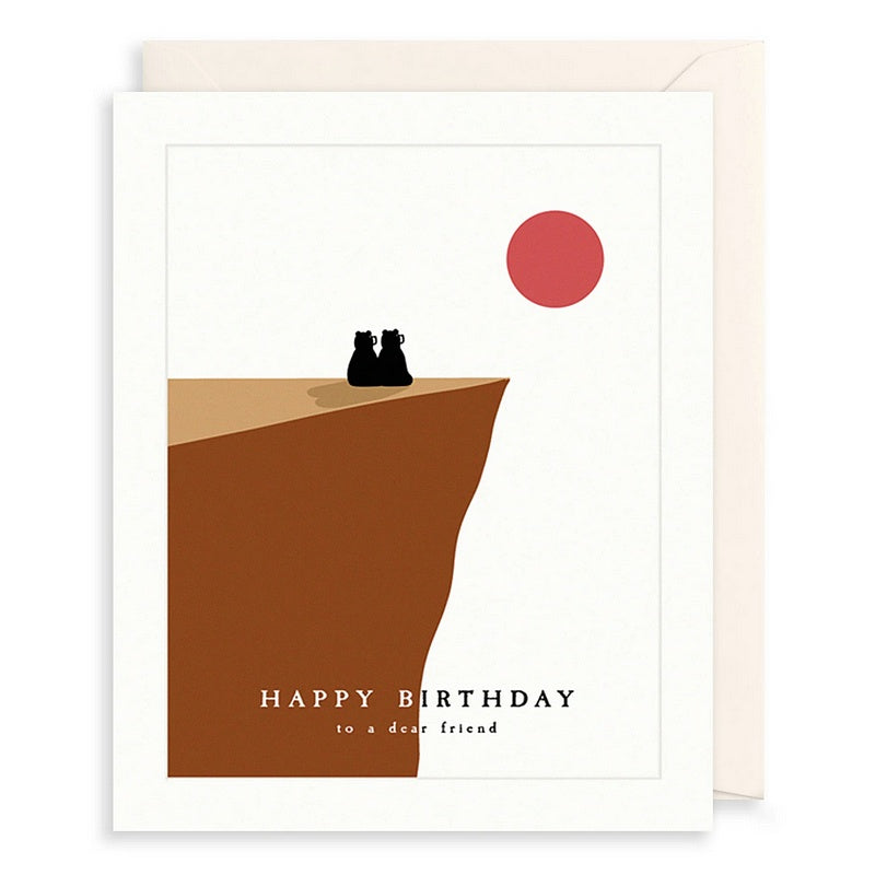 Happy Birthday To A Dear Friend Bears BE10 front