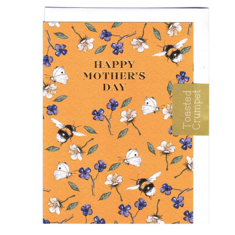Happy Mother's Day - Bees & Butterflies Card