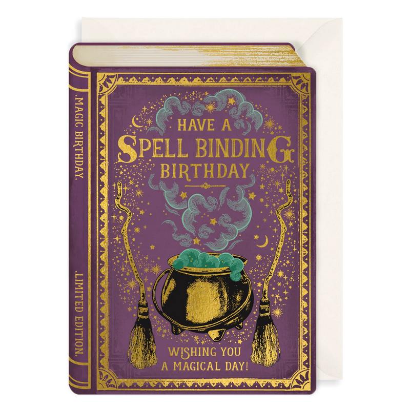 Have A Spellbinding Birthday Greetings Card RY12 front
