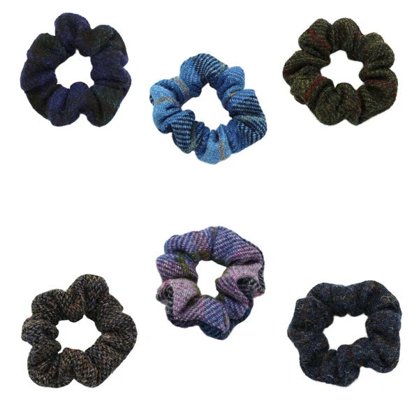 Heather Hats Harris Tweed Scrunchie Assorted ZH276 6 designs