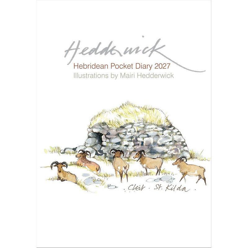 Hebridean Pocket Diary 2027 by Mairi Hedderwick front