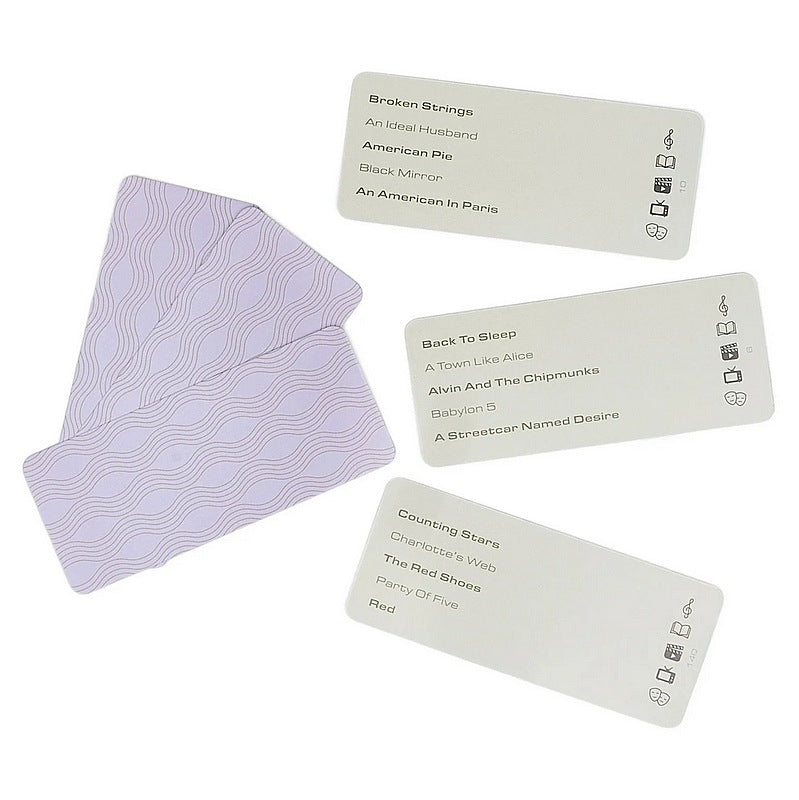 Here's How Cocktail Hour Charades Game HHC191 contents