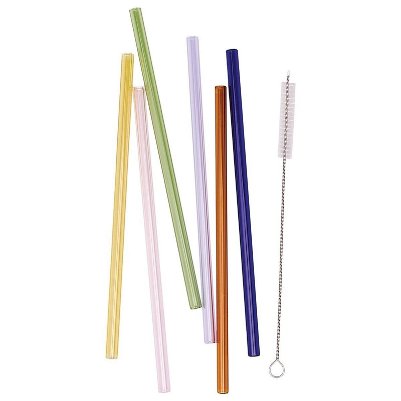 Here's How Dannie Glass Highball Straws HHC167 contents