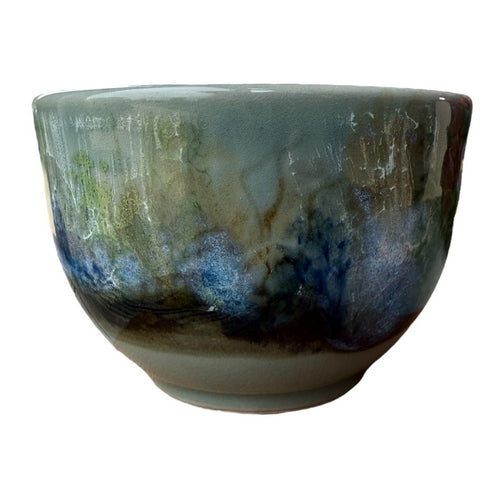 Highland Stoneware Celadon Rockpool Sugar Bowl 0537RPC rear