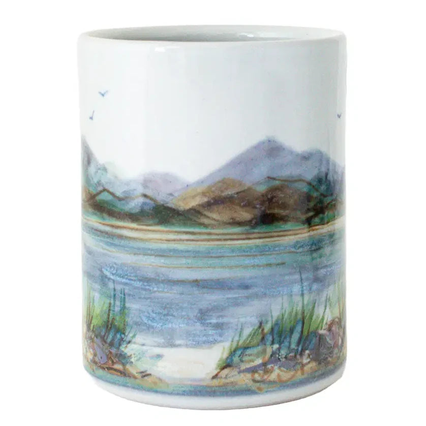 Highland Stoneware Landscape Utensil Holder 0858LS main