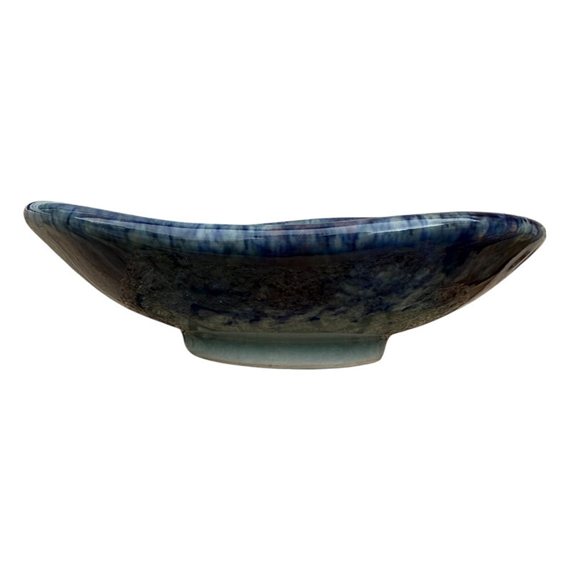 Highland Stoneware Lewis Pebble Dish Small 0567LE side