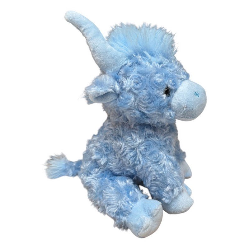 Highland Cow Plush Soft Toy 4PL170 Blue side