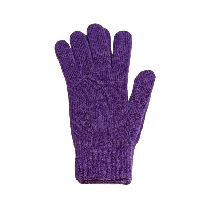 Highlander Full Gloves Aubergine GL202AU front
