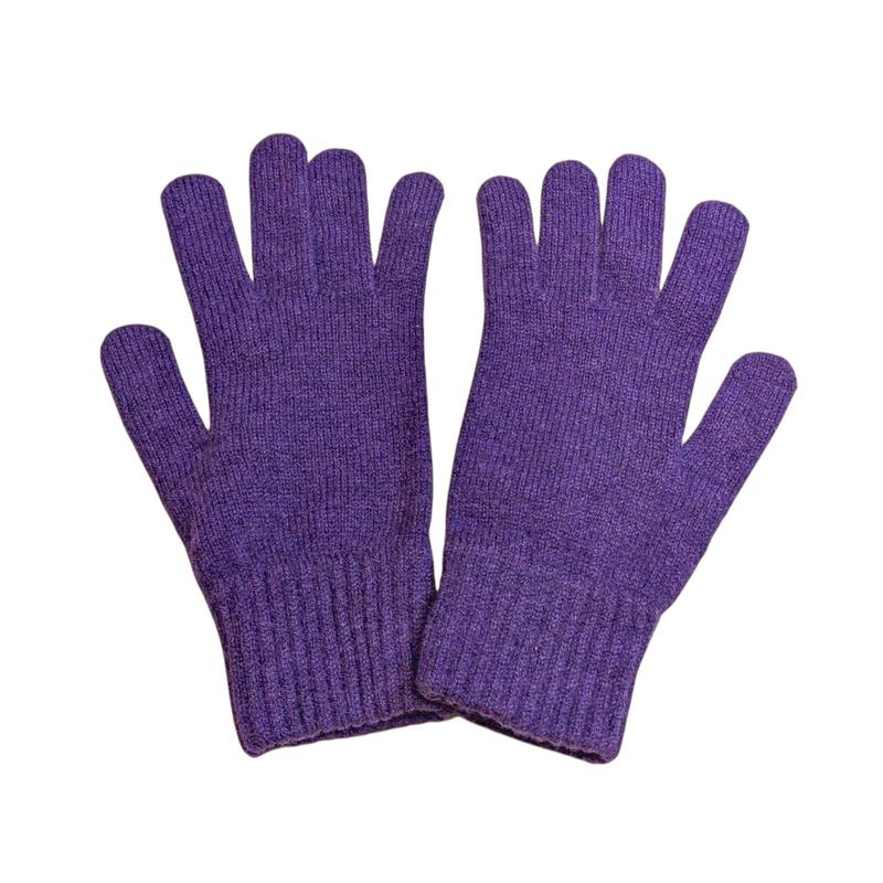 Highlander Full Gloves Aubergine GL202AU pair