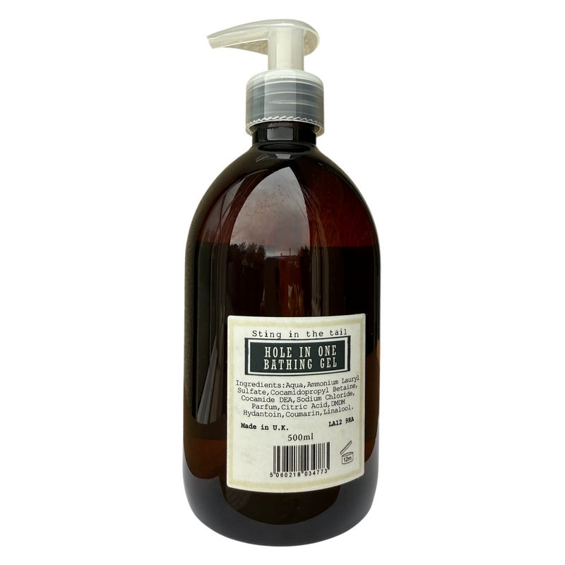 Hole In One Golf Clubhouse Bath and Shower Gel rear