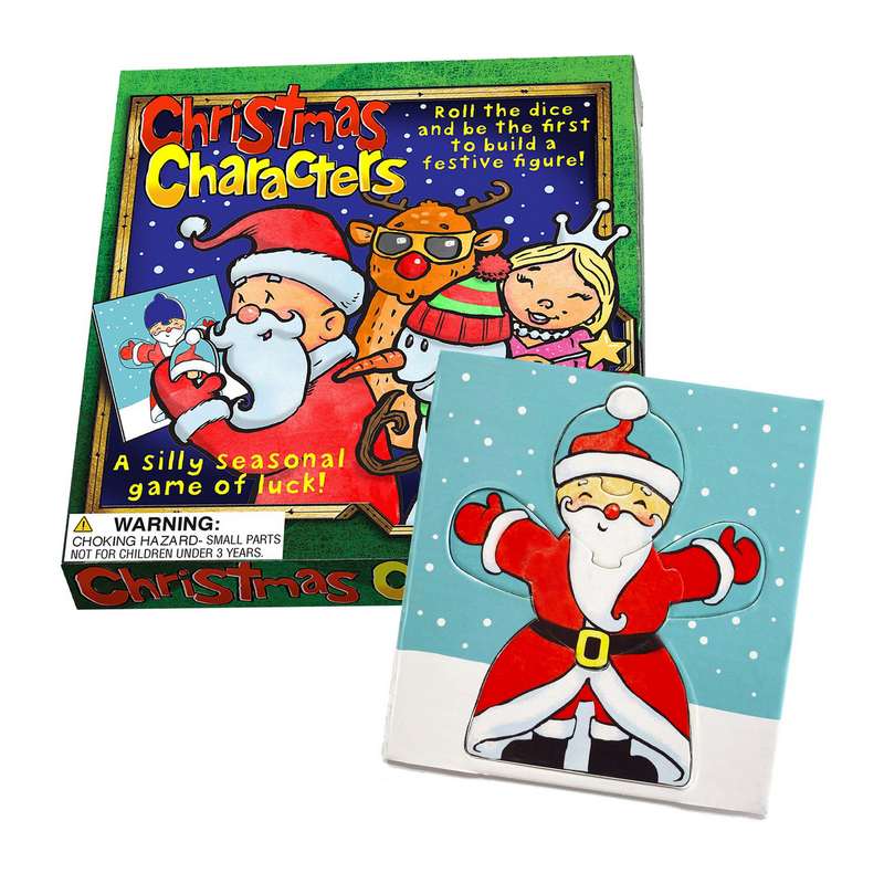 House Of Marbles Christmas Characters Game 220021 front