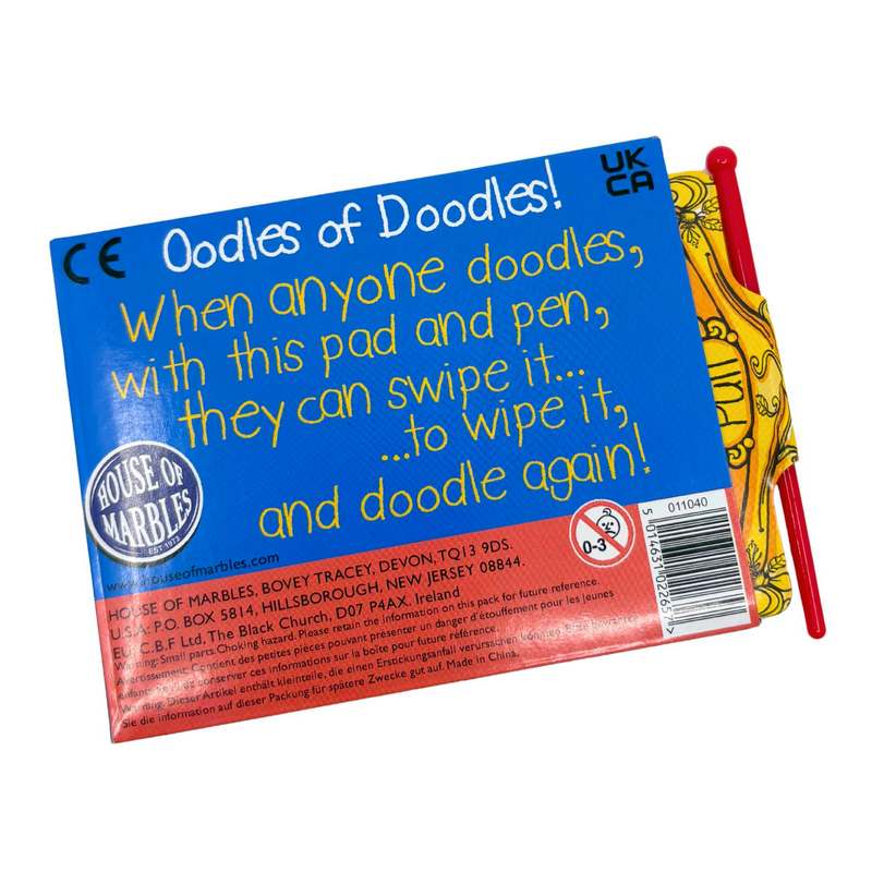 House Of Marbles Dinky Doodler 230091 back