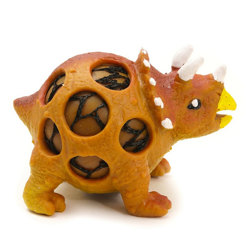 House Of Marbles Squish A Saurus Dinosaur 222129 tan