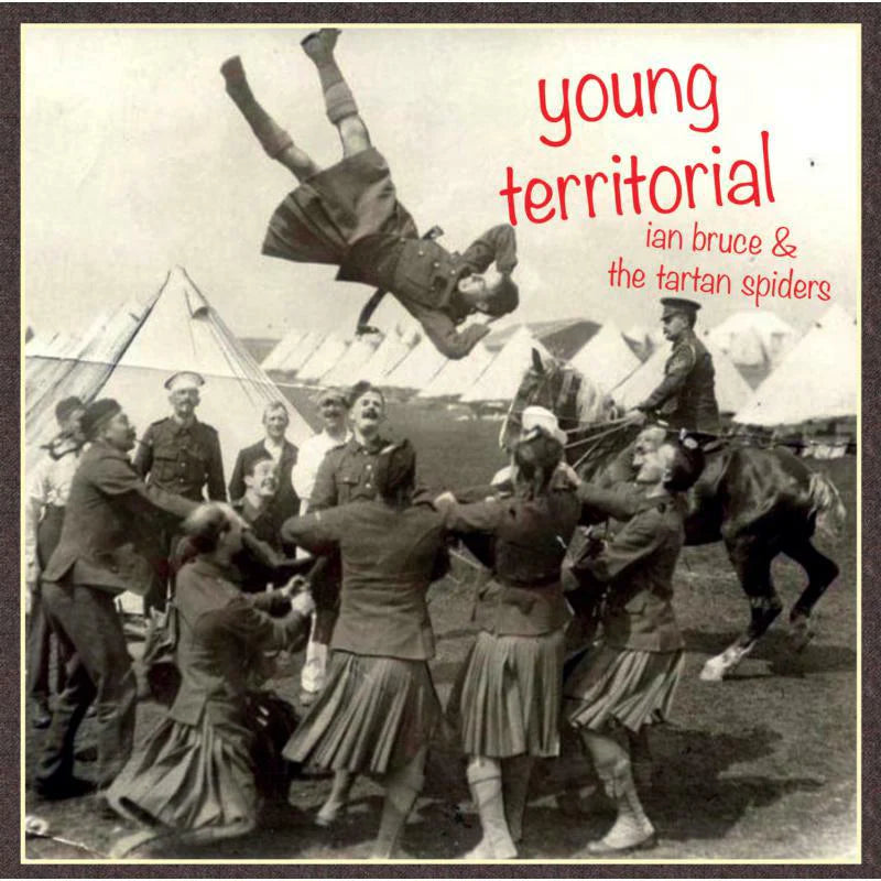 Ian Bruce &amp; The Tartan Spiders - Young Territorial CDTRAX414 front