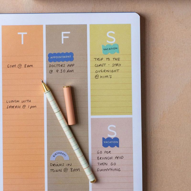 Inkerie Planner Stickers INK14-F in use