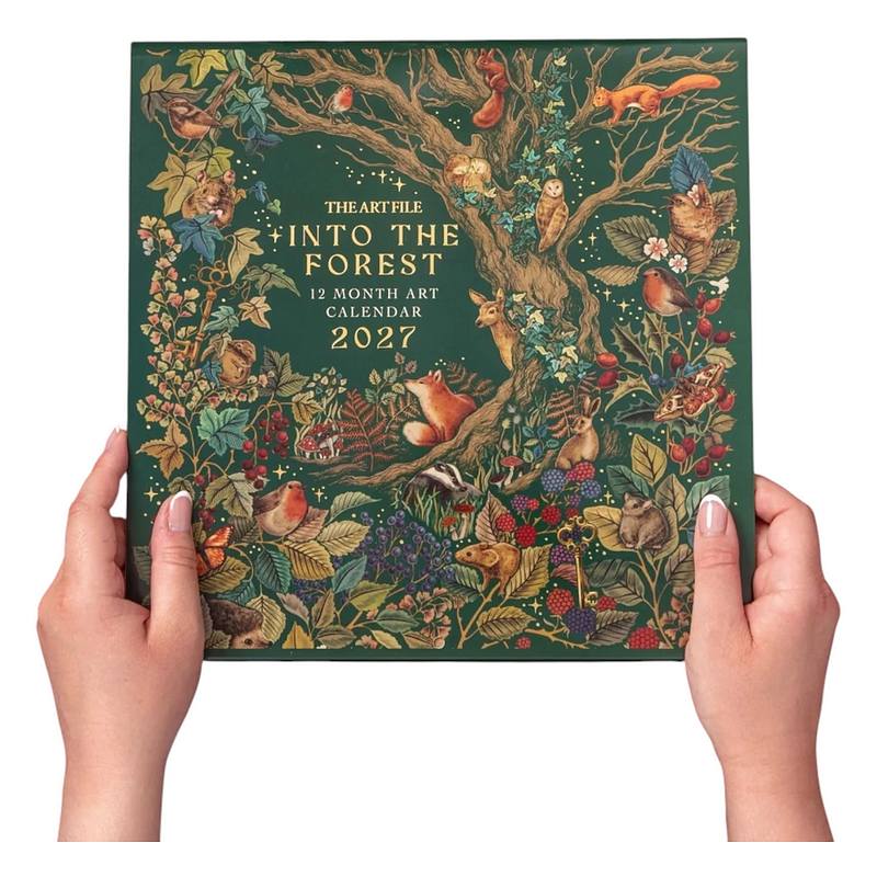 Into The Forest Wall Calendar 2027 CAL24 in hands