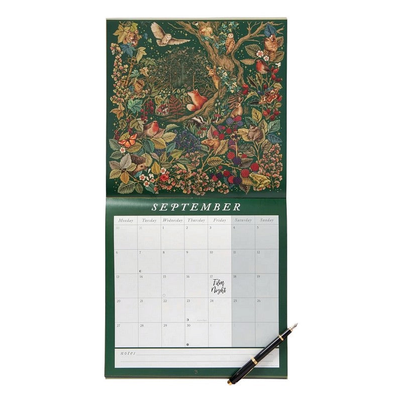 Into The Forest Wall Calendar 2027 CAL24 open