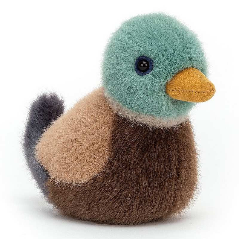 Jellycat Birdling Mallard BIR6M front