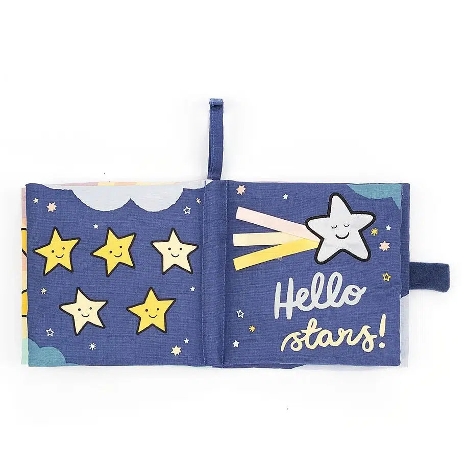 Jellycat Hello Moon Fabric Book BB444HM inside 2