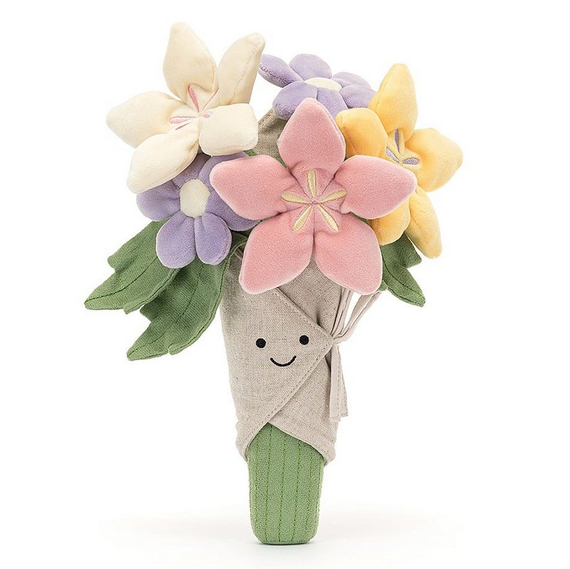 Jellycat Soft Toys Amuseable Bouquet of Flowers A2BFL front