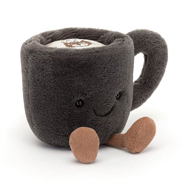 Jellycat Soft Toys Amuseable Coffee Cup A6COFC front