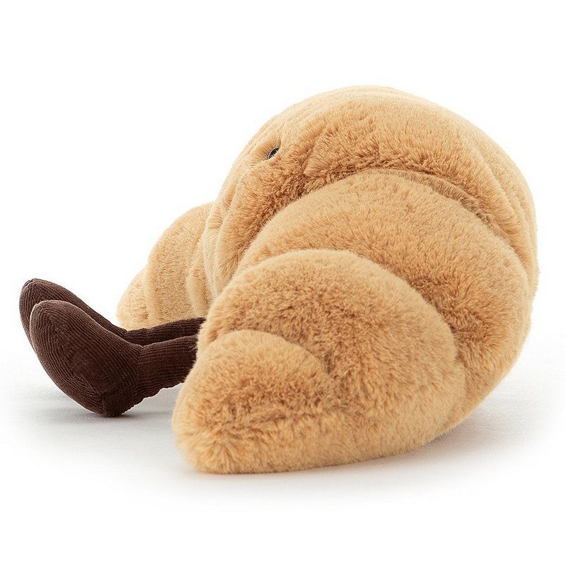 Jellycat Soft Toys Amuseable Croissant Small A6CNN side