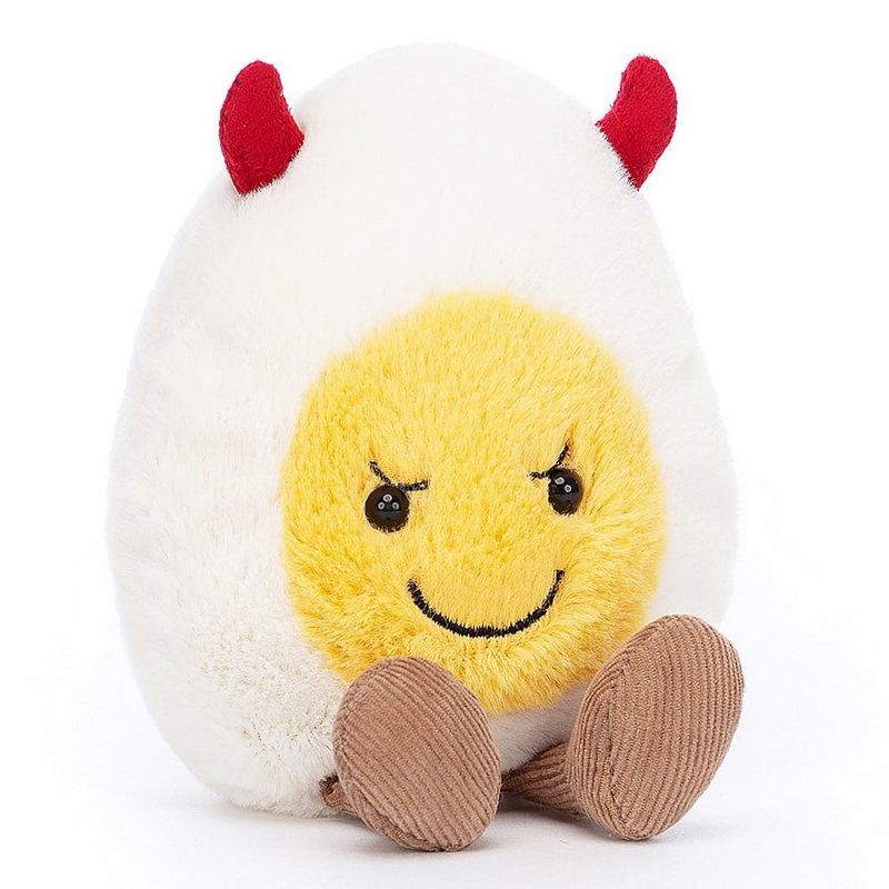 Jellycat Soft Toys Amuseable Devilled Egg A2DEGG front