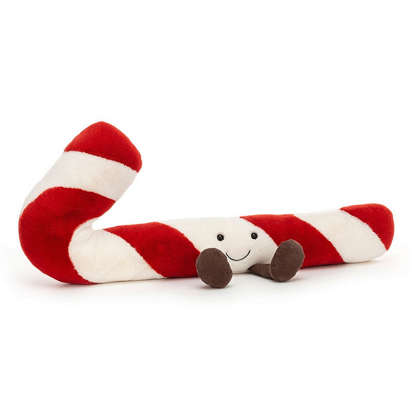 Jellycat Soft Toys Amuseable Little Candy Cane A6CAN front