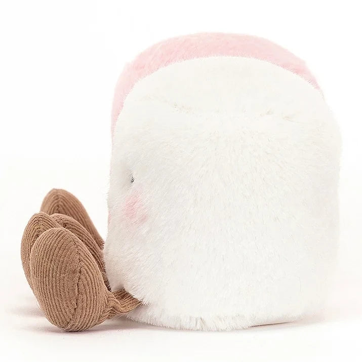Jellycat Soft Toys Amuseable Pink & White Marshmallows A6MPWN side