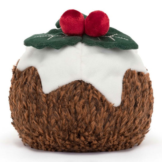 Jellycat Soft Toys Amuseables Christmas Pudding A4PUD rear