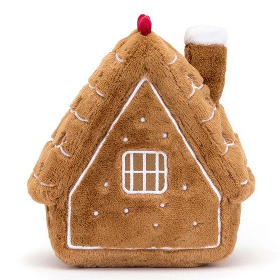 Jellycat Soft Toys Amuseables Gingerbread House A2GHO rear