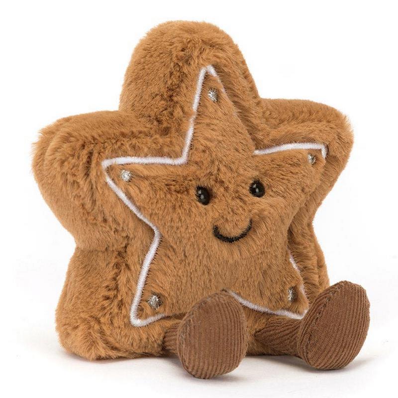 Jellycat Soft Toys Amuseable Star Cookie A6GSC front