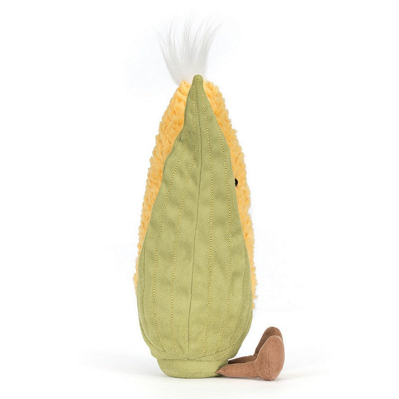 Jellycat Soft Toys Amuseables Sweetcorn A4SWEE side