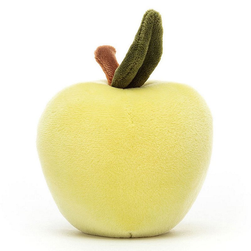 Jellycat Soft Toys Fabulous Fruit Apple FABF6A rear