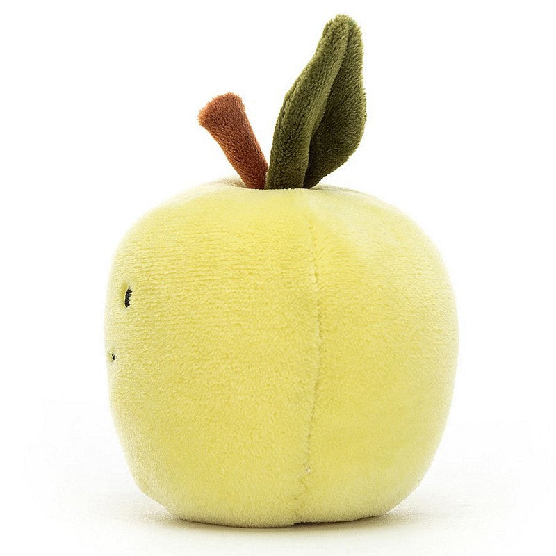 Jellycat Soft Toys Fabulous Fruit Apple FABF6A side