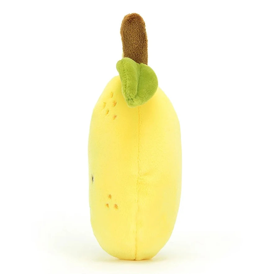 Jellycat Soft Toys Fabulous Fruit Lemon FABF6L side