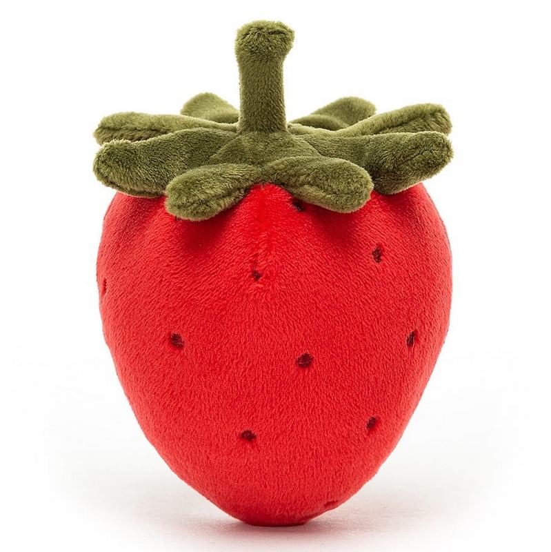 Jellycat Soft Toys Fabulous Fruit Strawberry FABF6S rear