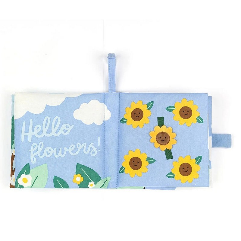 Jellycat Soft Toys Hello Sun Fabric Book BB444HS inside 1