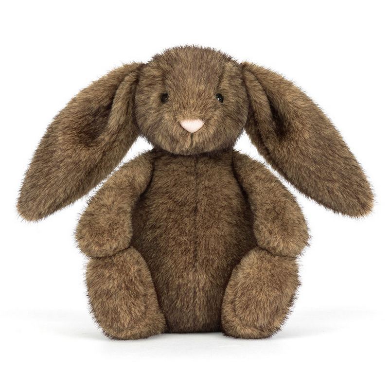 Jellycat Soft Toys Hoppleston Luxe Bunny Original BAS3BROW front