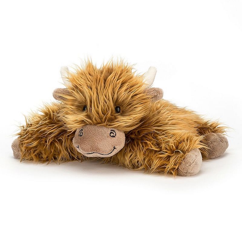 Jellycat Soft Toys Truffles Highland Cow Medium TRM3HC front